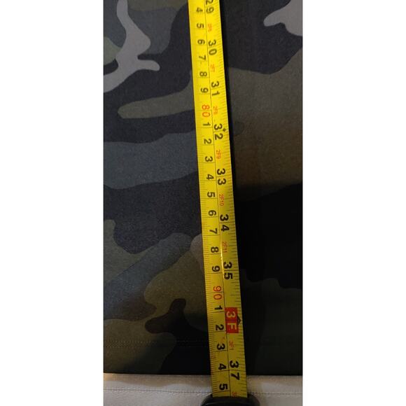 Old Navy Camouflage Dress Sz XL TALL Powersoft OLIVE GREEN Built-in Bra Stretchy - Picture 8 of 13